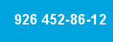 926 452-86-12